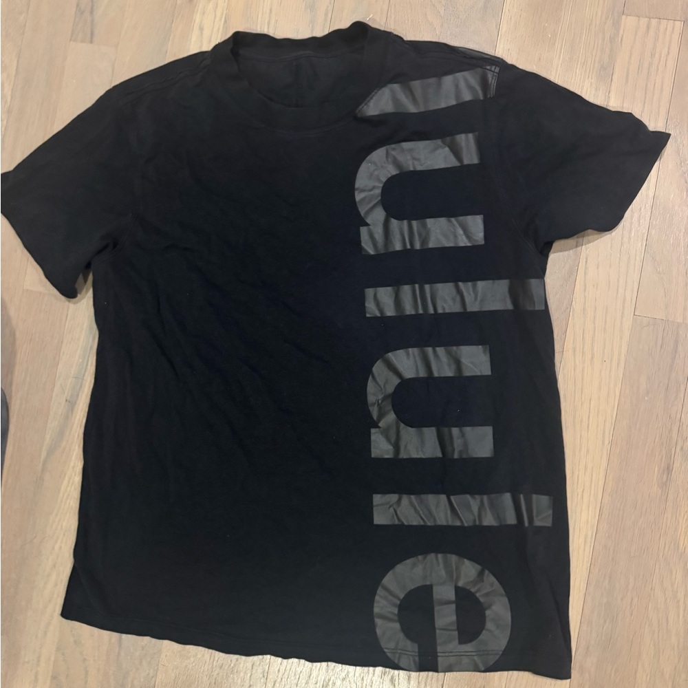 lululemon athletica Black Graphic Tee